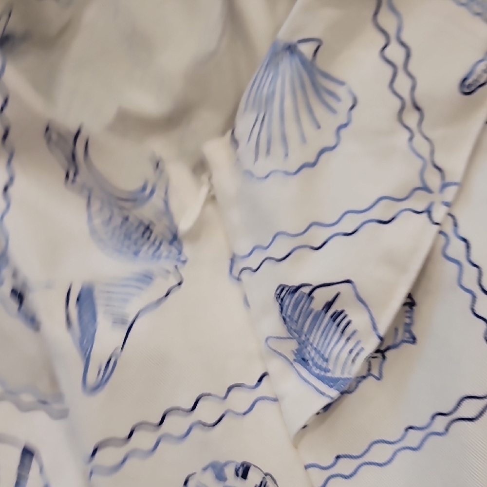 H&M Dress with Blue Shell Pattern - Picture 5 of 5